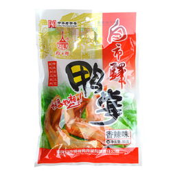 重慶旅游特產白市驛板鴨零食95g鴨掌x3袋香辣五香獨立小包裝休閑