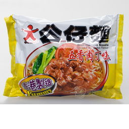 進口方便面 香 造公仔面五香肉丁味100g 30袋 箱 零食品批發