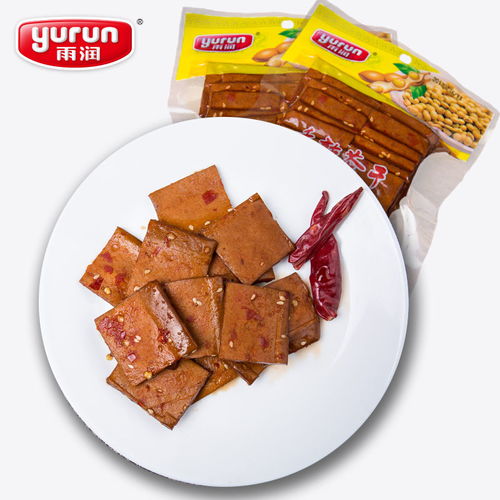 雪潤(rùn) 豆腐干批發(fā) 茶干 豆腐干 零食 五香豆干 香辣茶干 80g袋